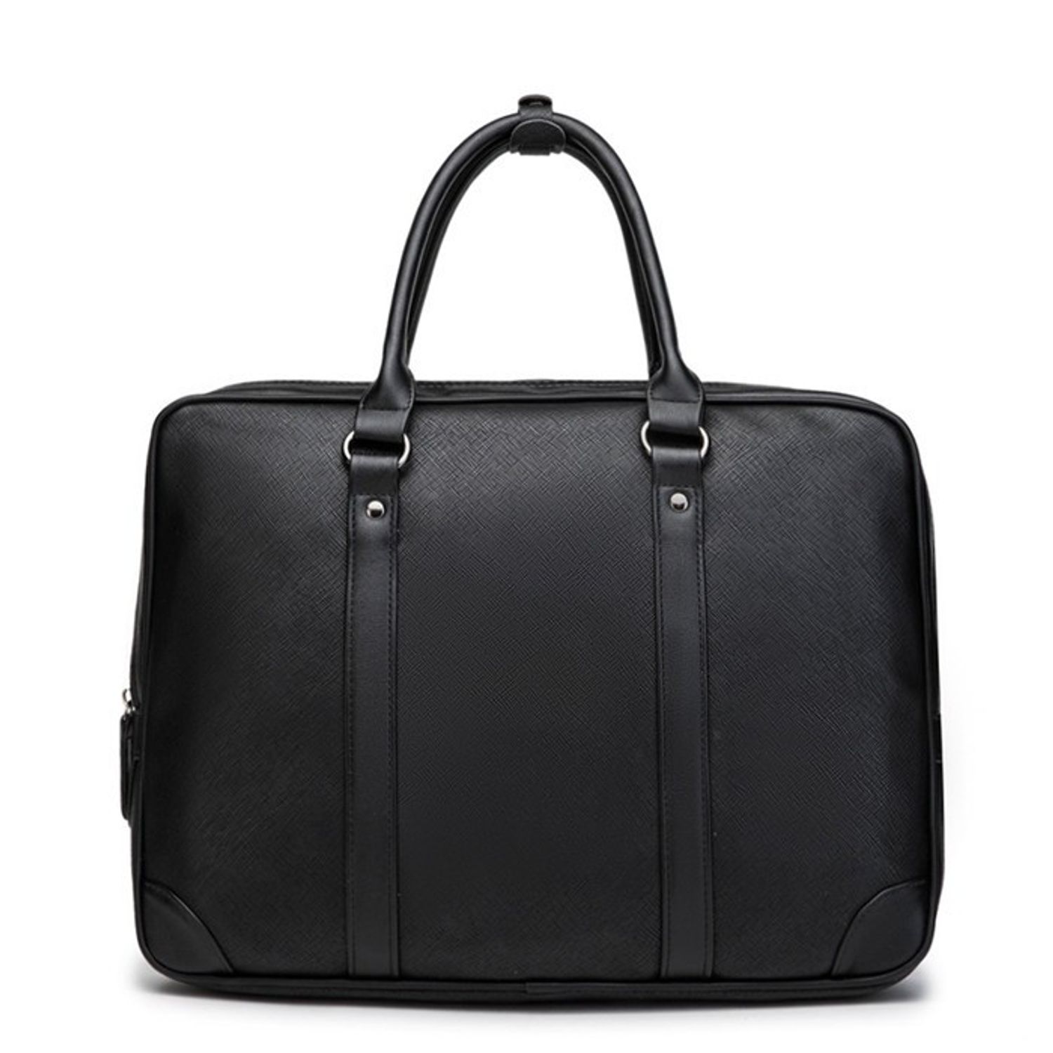 Servieta pentru barbati, Calin GT1441, model negru fotografia produsului