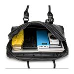 Servieta pentru barbati, Calin GT1441, model negru fotografia produsului View 3 S