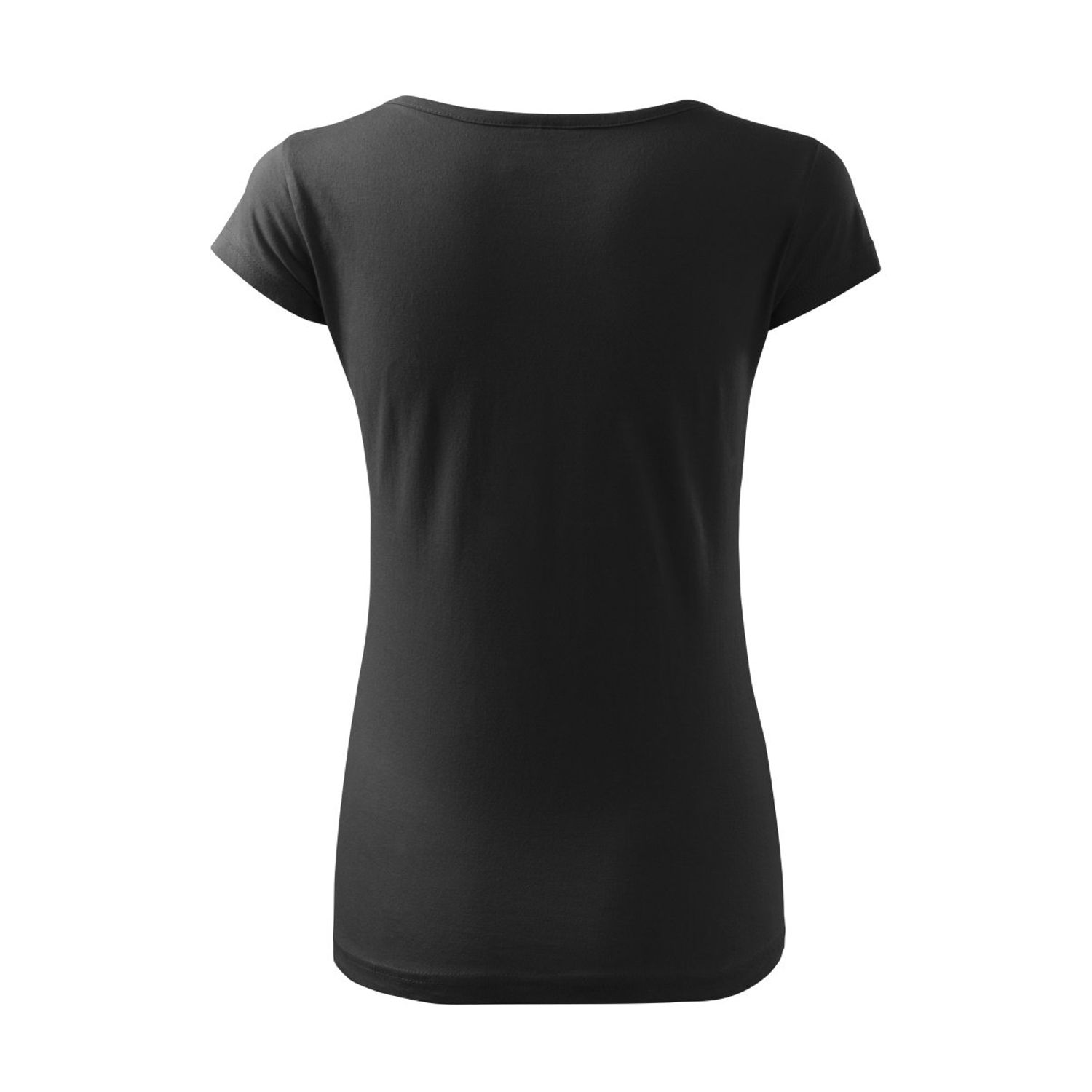 Tricou Dama, Personalizat "Bride v1", Negru, Marime M fotografia produsului View 6 L