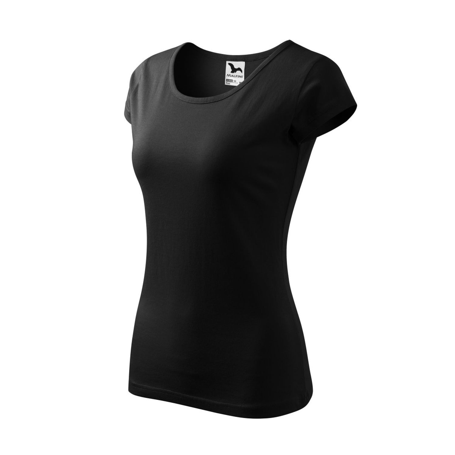 Tricou Dama, Personalizat "19 ani editie limitata", Negru, Marime S fotografia produsului View 5 L