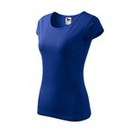 Tricou Dama, Personalizat "First time mommy", Albastru, Marime S fotografia produsului View 3 S