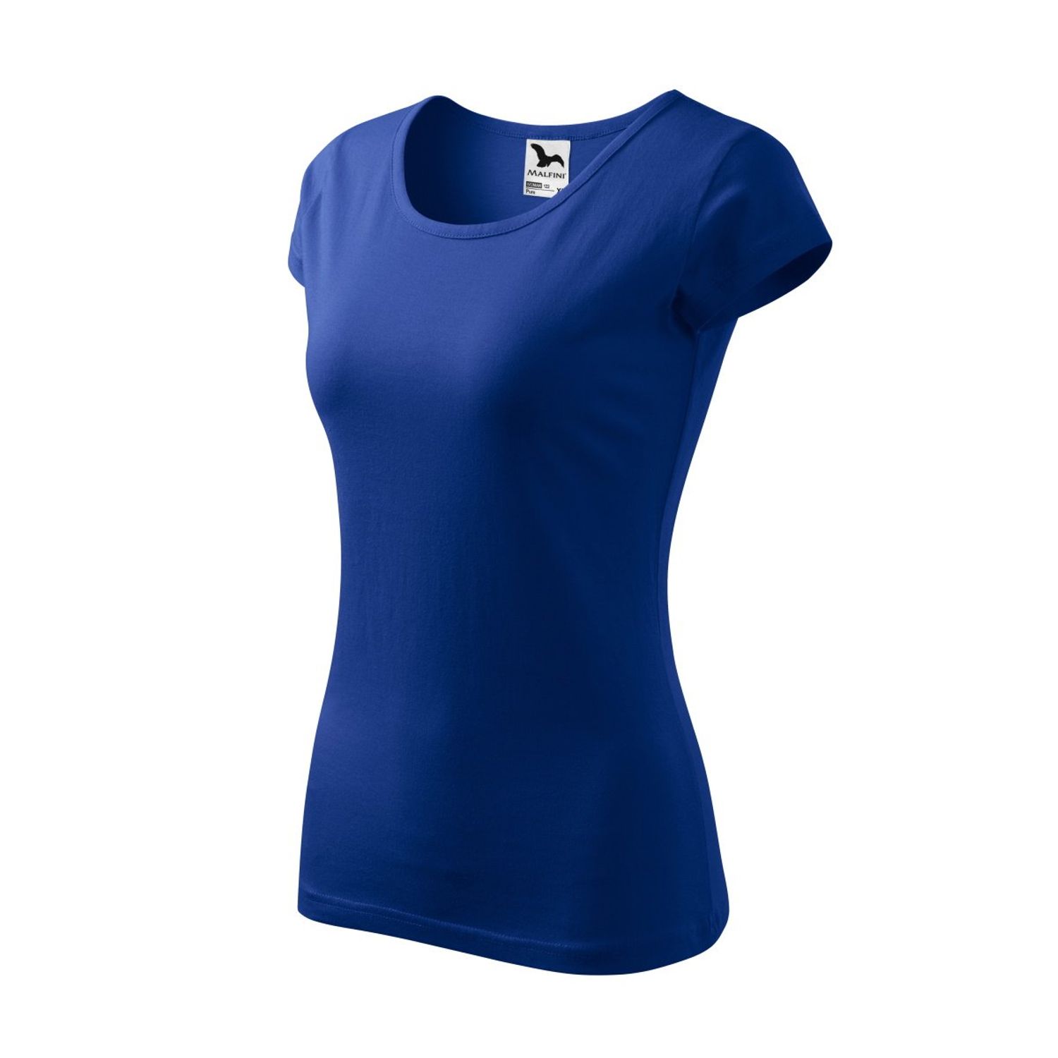 Tricou Dama, Personalizat "First time mommy", Albastru, Marime S fotografia produsului View 3 L