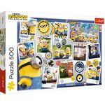 PUZZLE TREFL 500 MINIONII COLECTIA FOTO fotografia produsului