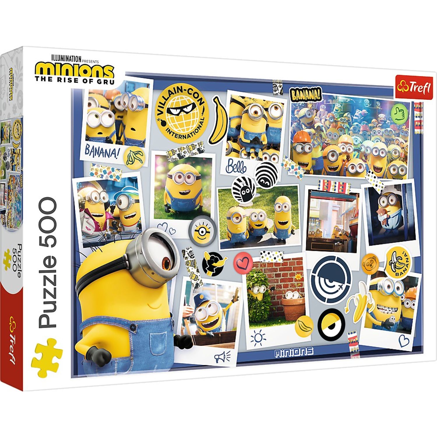 PUZZLE TREFL 500 MINIONII COLECTIA FOTO fotografia produsului