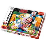 PUZZLE TREFL 24 MAXI LA CAMPING CU MICKEY fotografia produsului