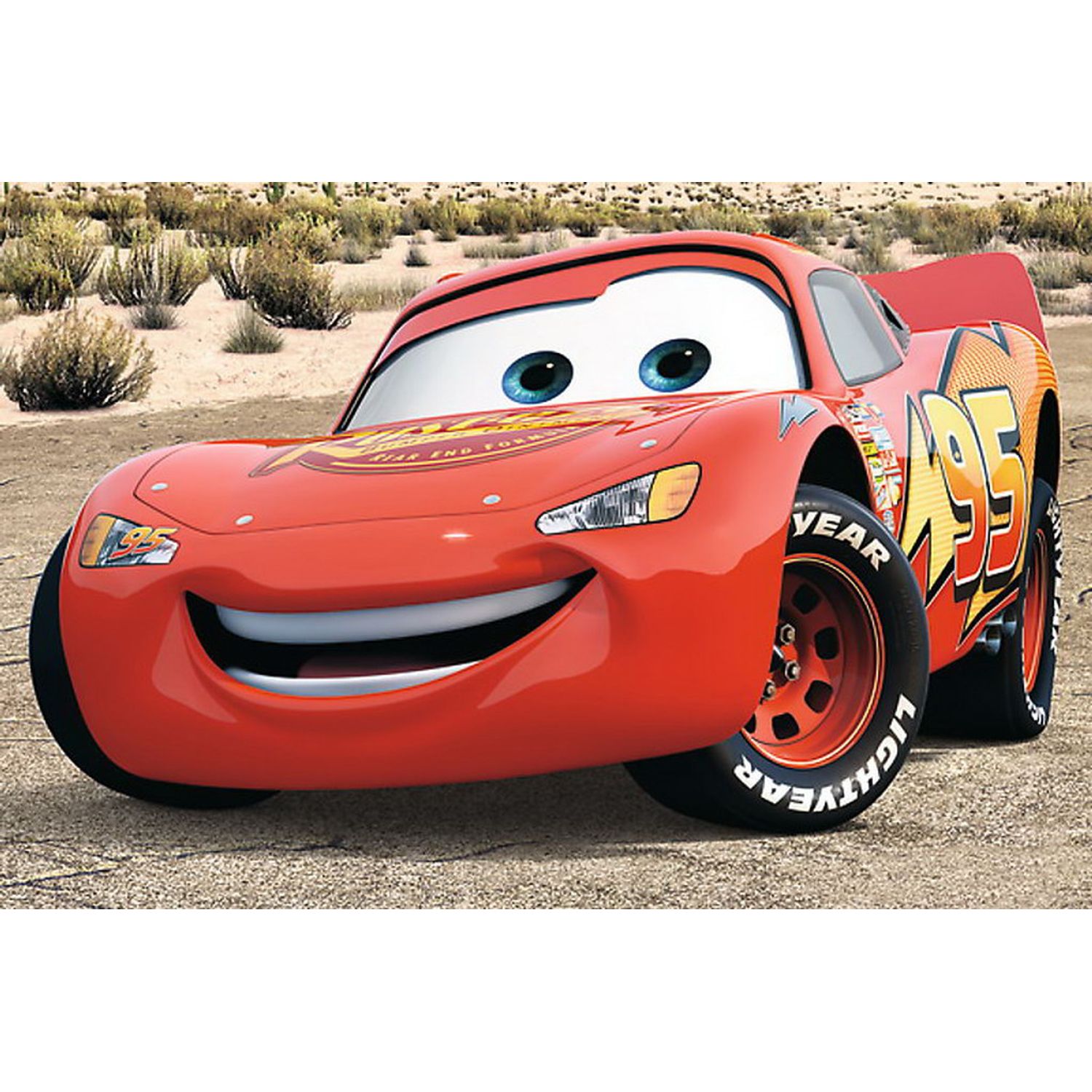 PUZZLE TREFL 24 MAXI FULGER MCQUEEN fotografia produsului View 2 L