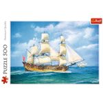 PUZZLE TREFL 500 CU CORABIA PE MAREA INVOLBURATA fotografia produsului View 3 S