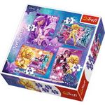 PUZZLE TREFL 4IN1 PRIETENI STAR fotografia produsului
