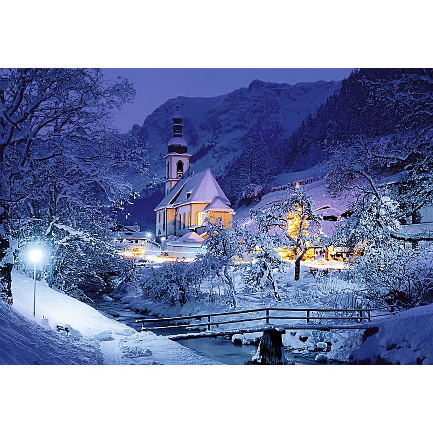 PUZZLE TREFL 1500 CABANA INTRE MUNTI fotografia produsului View 2 L