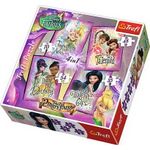 Puzzle Trefl 4In1 Tinkerbell Si Prietenii fotografia produsului