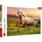 Puzzle Trefl 500 Cal La Galop In Asfintit fotografia produsului