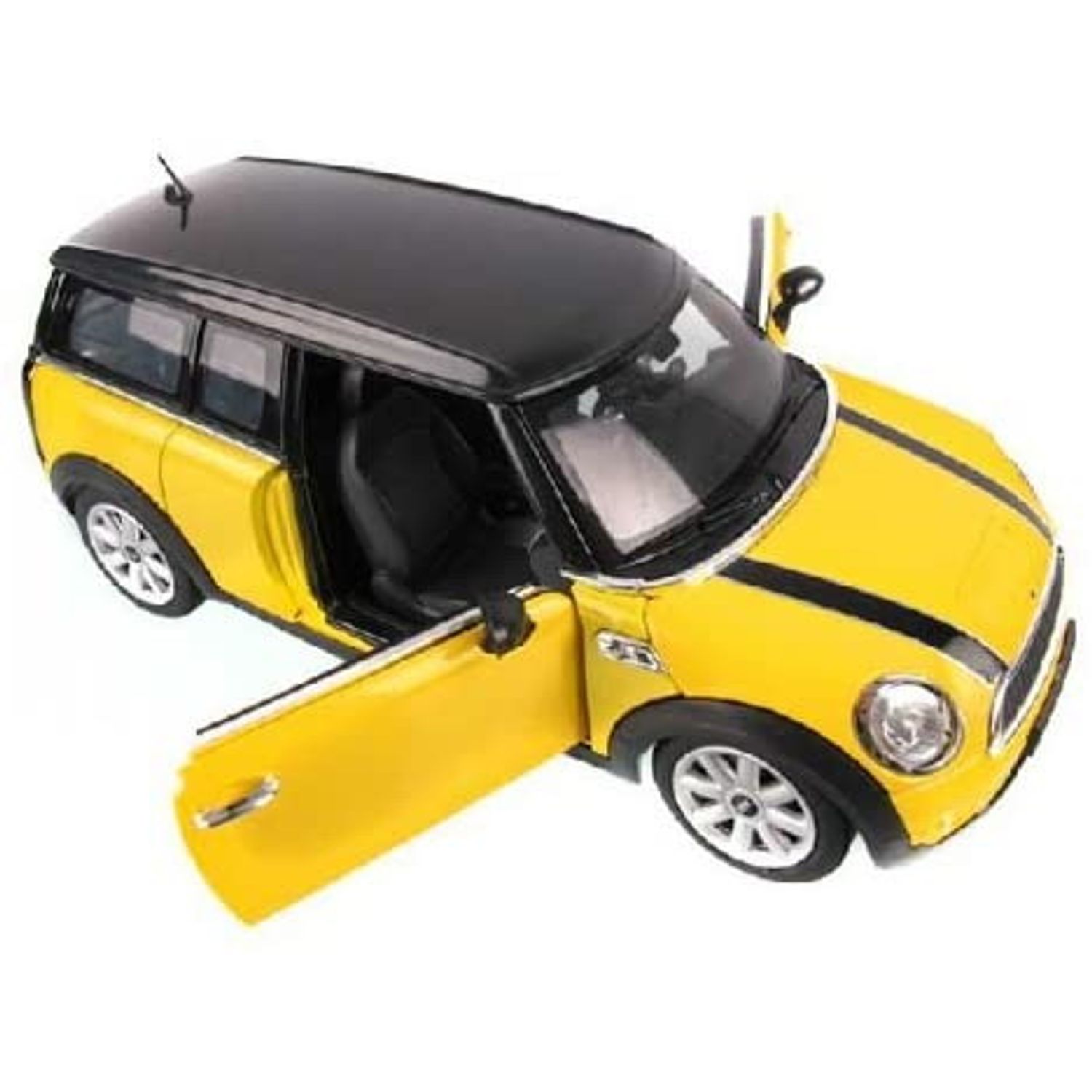 Masinuta Metalica Mini Cooper Clubman Galben Scara 1 La 24 fotografia produsului View 7 L