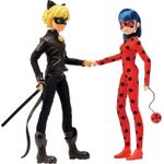 Miraculos Buburuza 2 Papusi Ladybug Si Cat Noir 30Cm fotografia produsului View 2 S