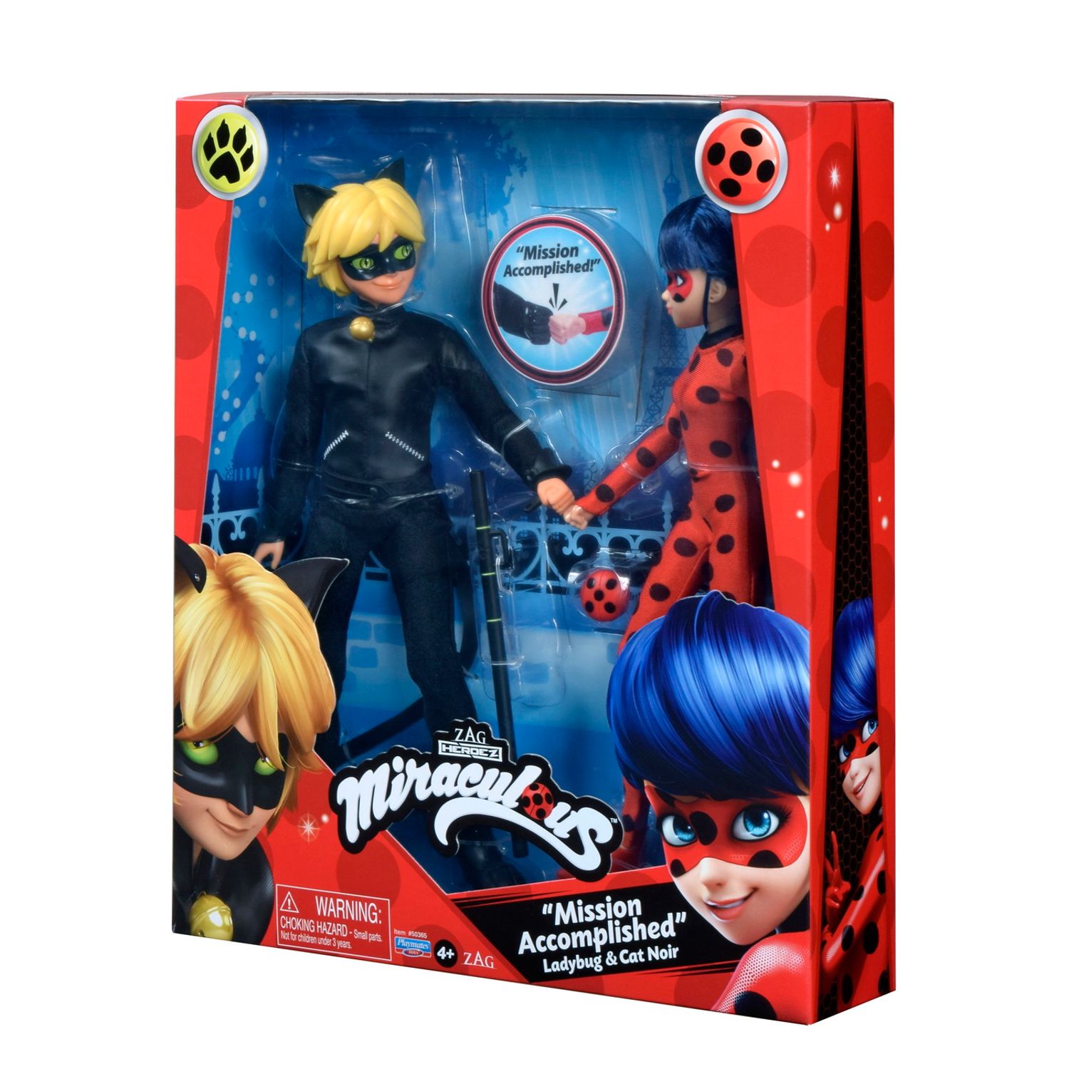 Miraculos Buburuza 2 Papusi Ladybug Si Cat Noir 30Cm fotografia produsului View 6 L