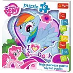 PUZZLE TREFL BABY FUN PONEIUL RAINBOW DASH fotografia produsului