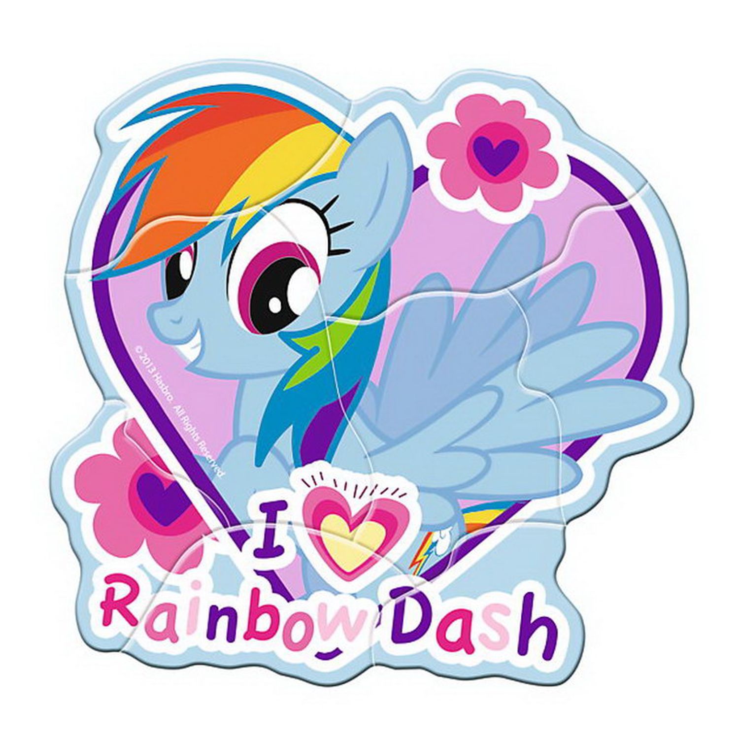 PUZZLE TREFL BABY FUN PONEIUL RAINBOW DASH fotografia produsului View 2 L