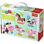 Puzzle Trefl Baby Clasic Viata La Sat fotografia produsului