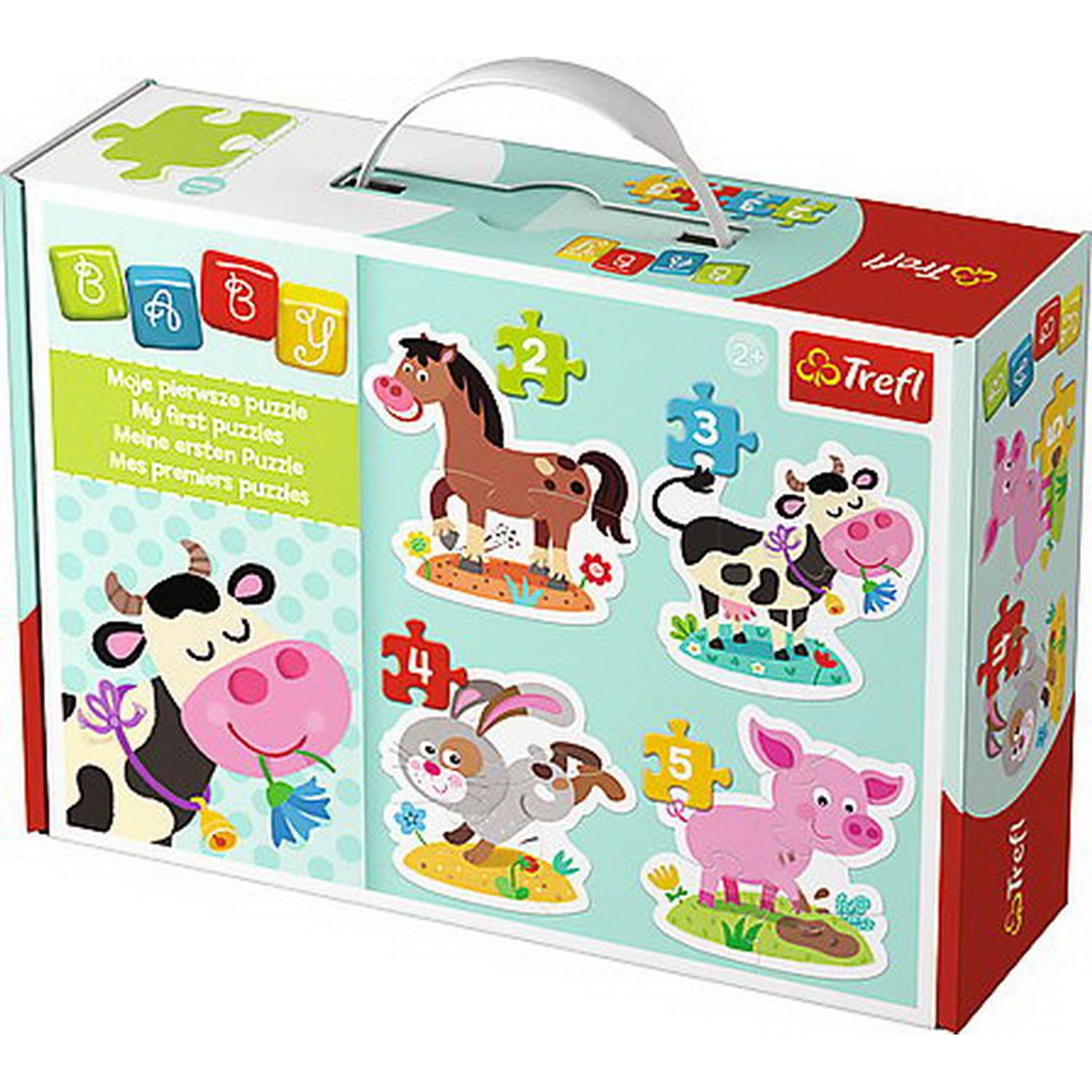 Puzzle Trefl Baby Clasic Viata La Sat fotografia produsului