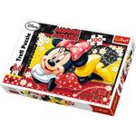 Puzzle Trefl 100 Minnie Fericita fotografia produsului