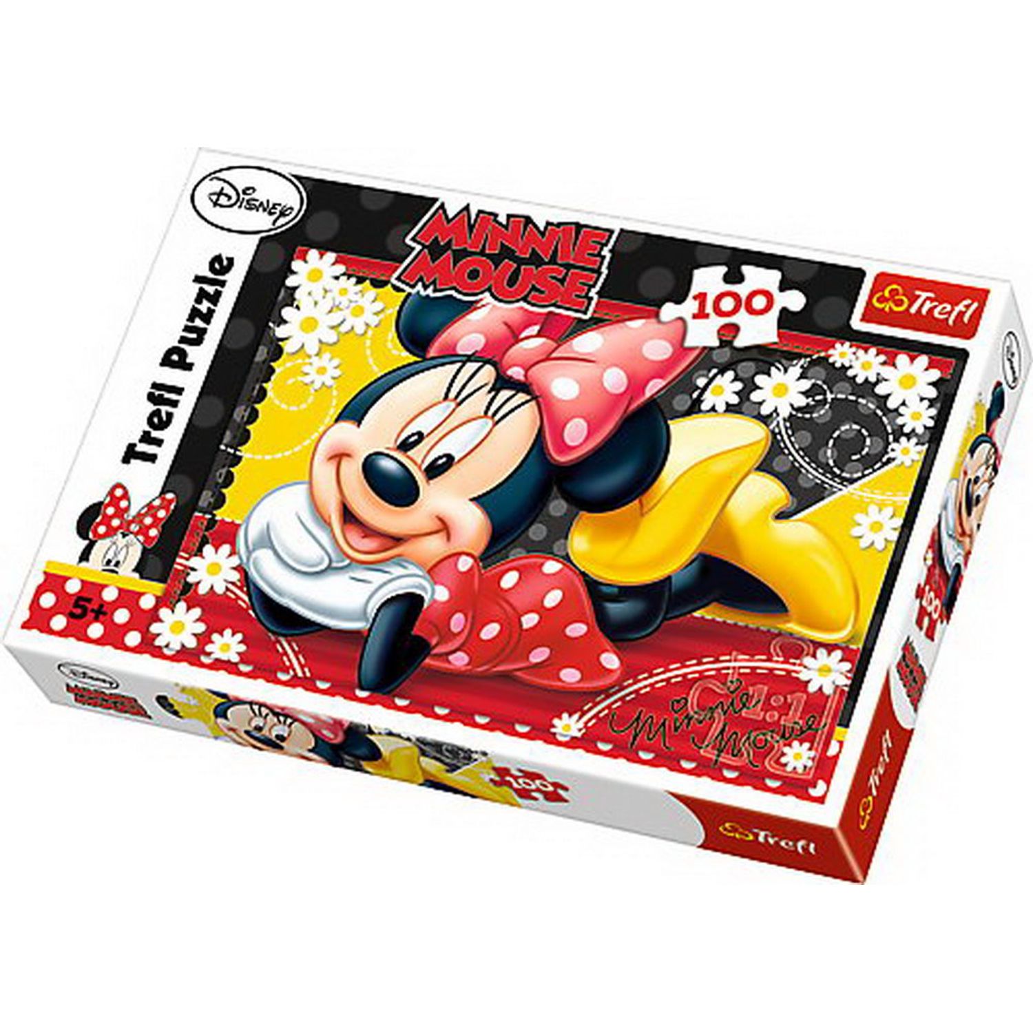 Puzzle Trefl 100 Minnie Fericita fotografia produsului