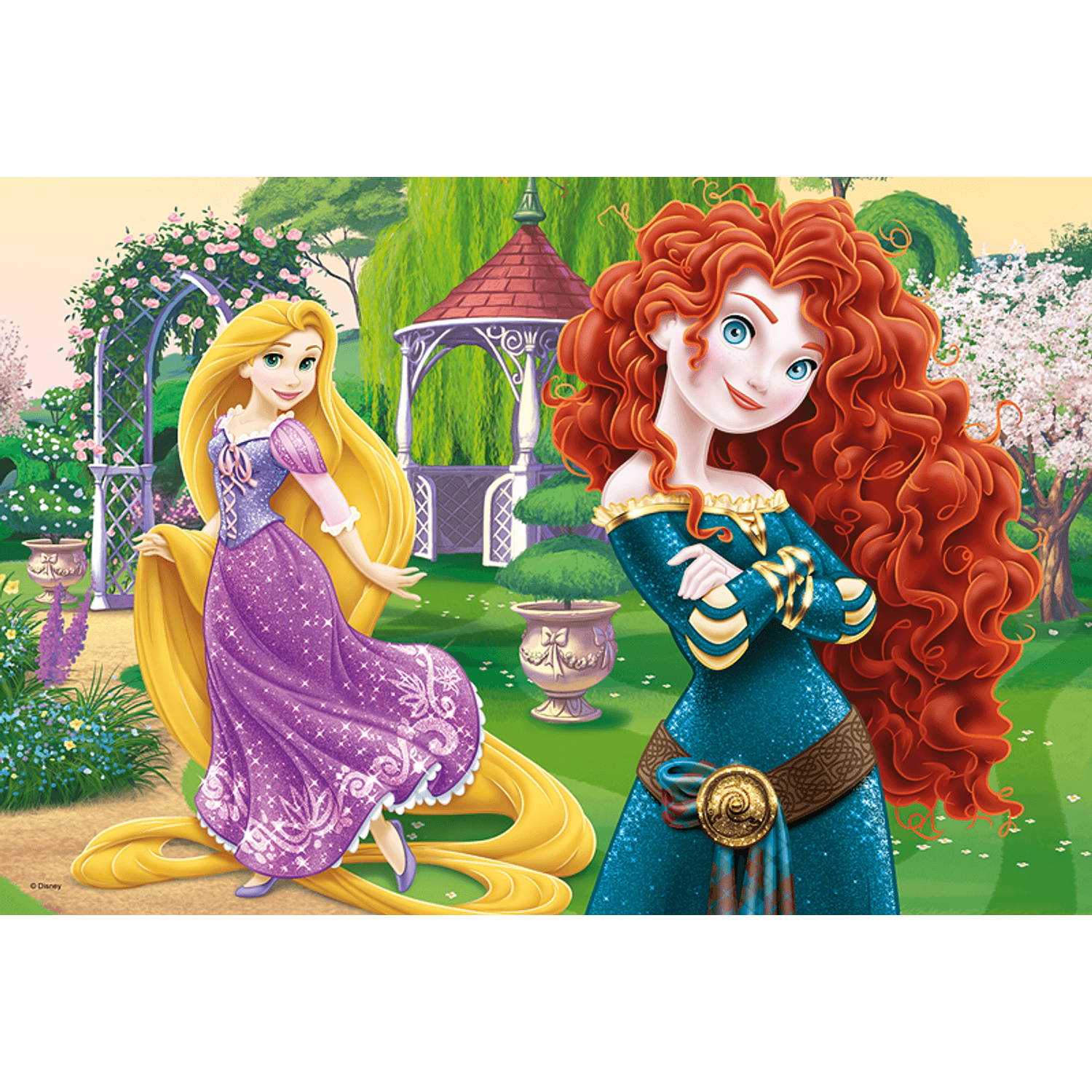 Puzzle Trefl 100 Printese La Castel fotografia produsului View 2 L