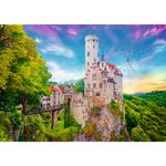 Puzzle Trefl 1000 Castelul Liechtenstein fotografia produsului View 2 S