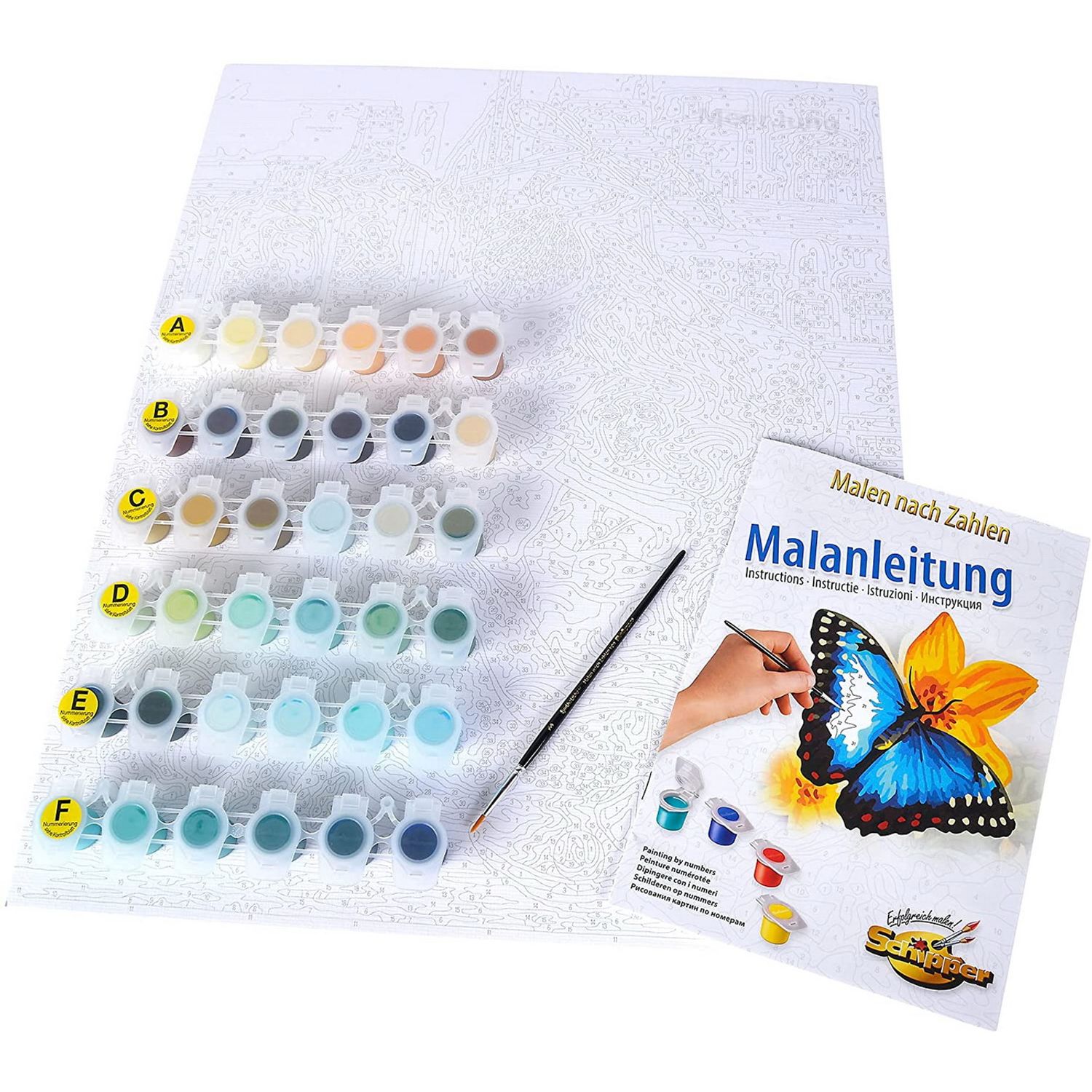 Kit Pictura Pe Numere Schipper Sirena fotografia produsului View 4 L