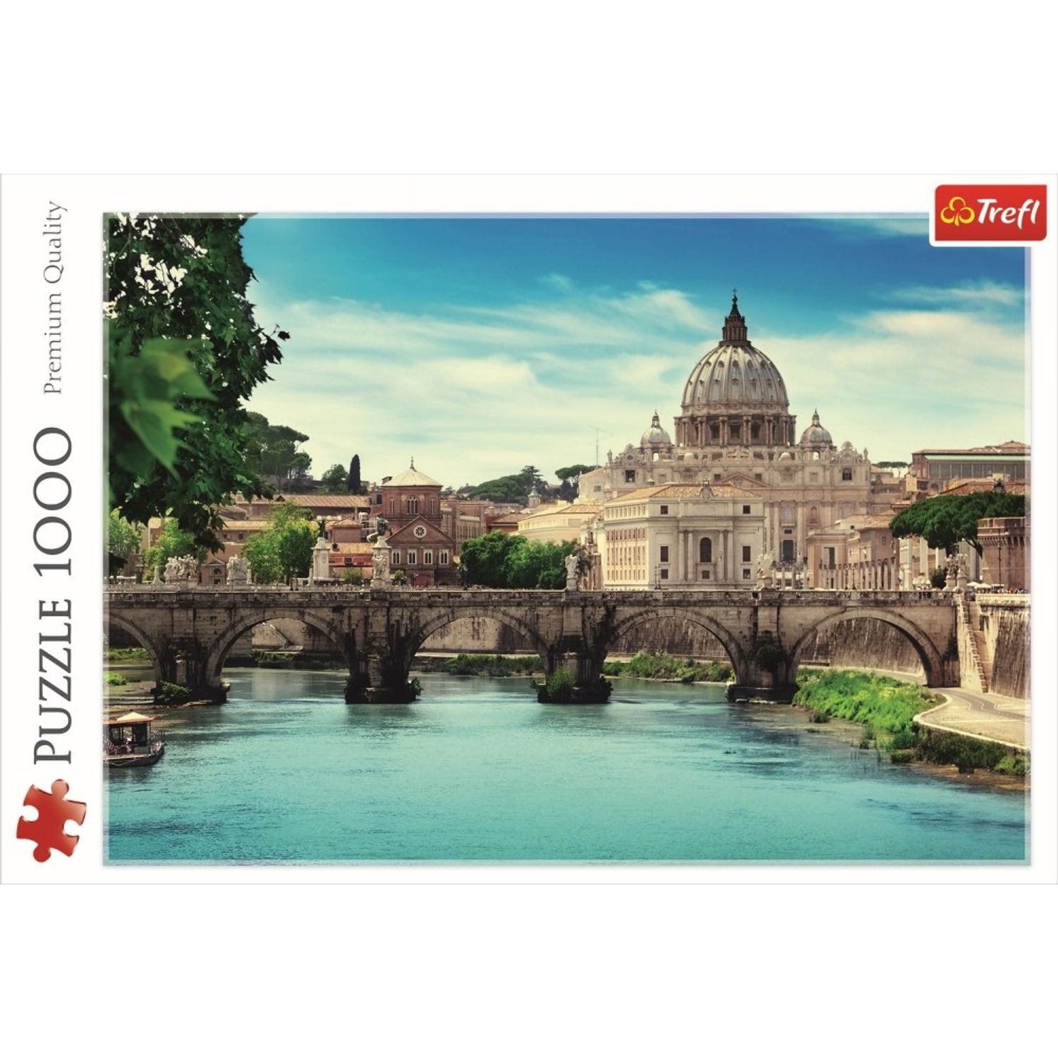 Puzzle Trefl 1000 Podul Holy Angel fotografia produsului View 3 L