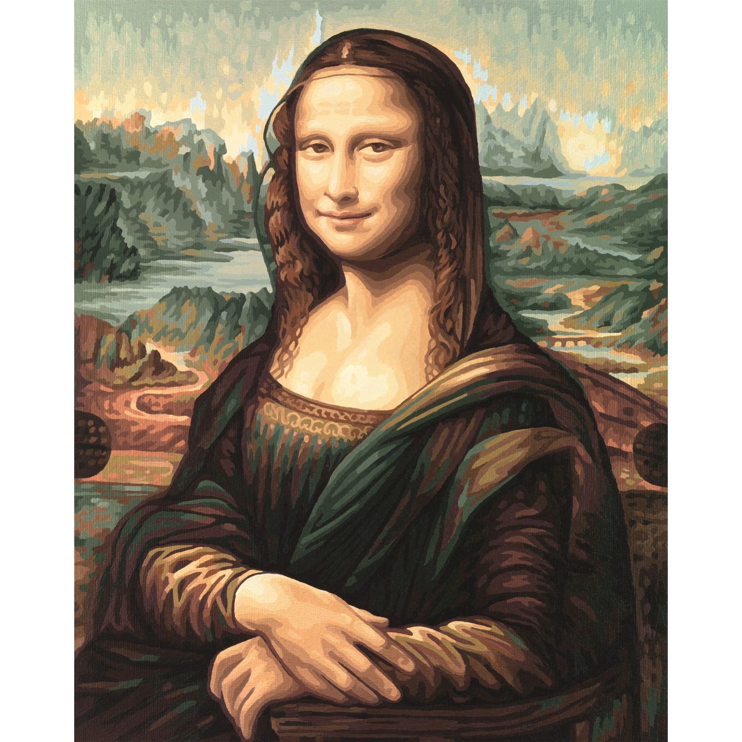 Kit Pictura Pe Numere Schipper Mona Lisa fotografia produsului View 2 L