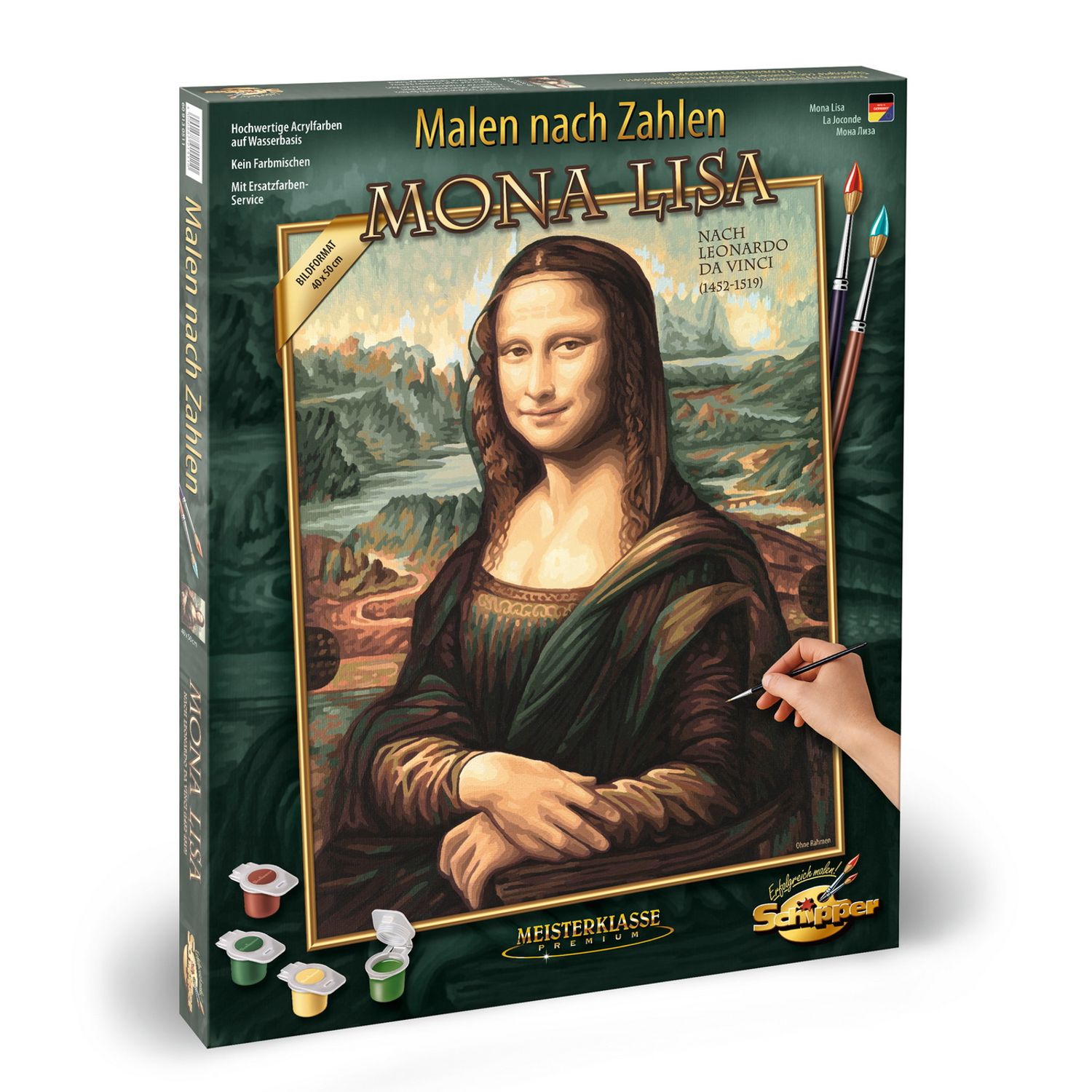Kit Pictura Pe Numere Schipper Mona Lisa fotografia produsului