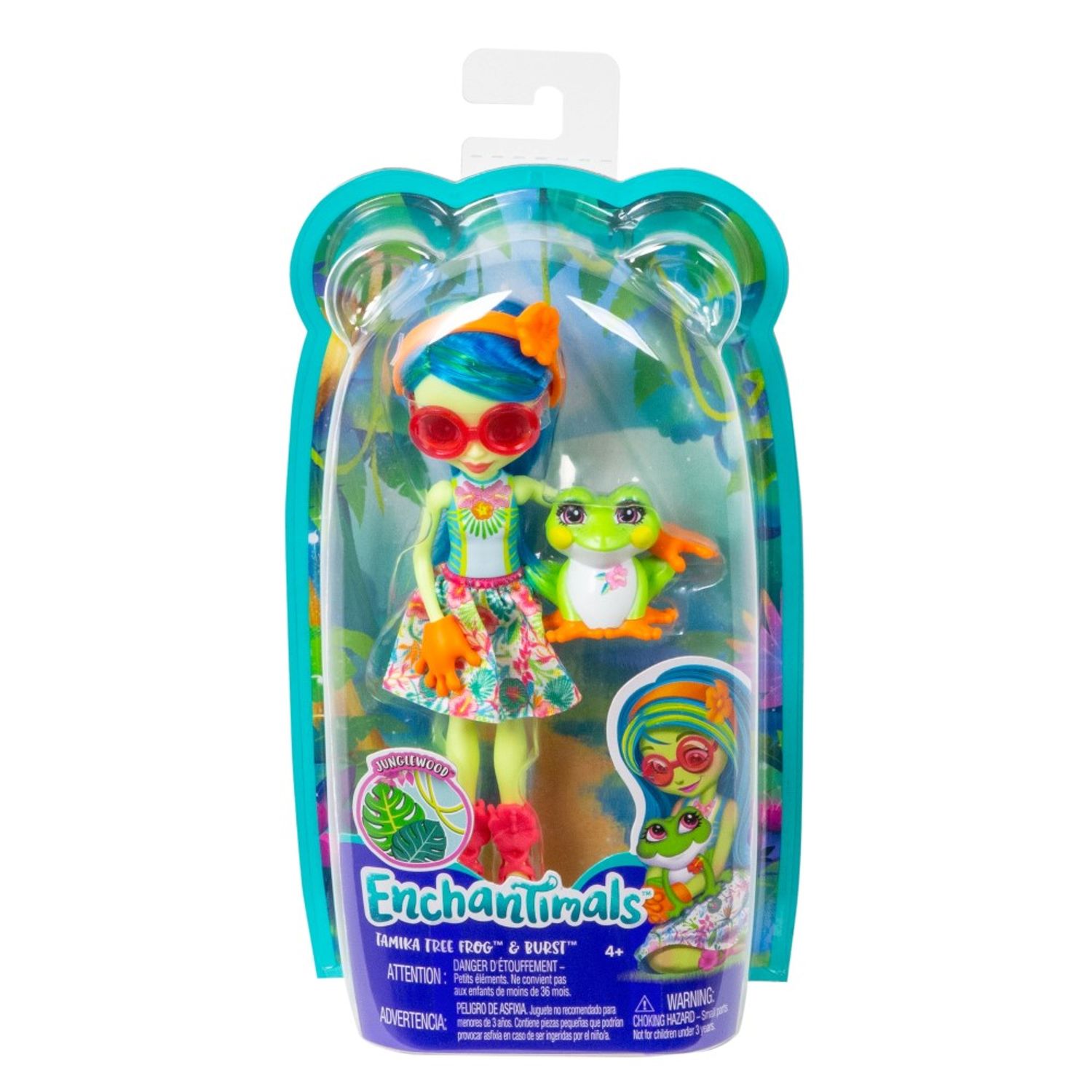ENCHANTIMALS PAPUSA TAMIKA TREE FROG fotografia produsului