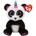 PLUS TY 15CM BOOS PARIS URSULETUL PANDA UNICORN fotografia produsului