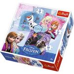 PUZZLE TREFL 3IN1 EROII FRozEN fotografia produsului