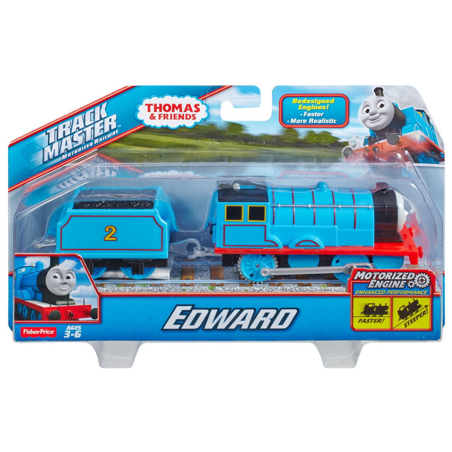 TRACKMASTER LOCOMOTIVA THOMAS CU VAGON fotografia produsului