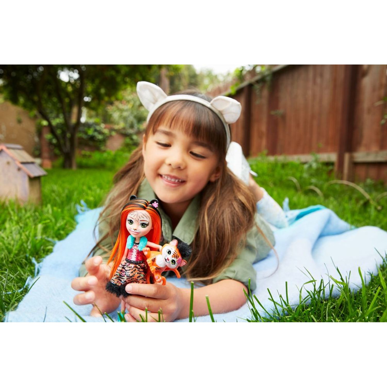 ENCHANTIMALS PAPUSA TANZIE TIGER fotografia produsului View 3 L