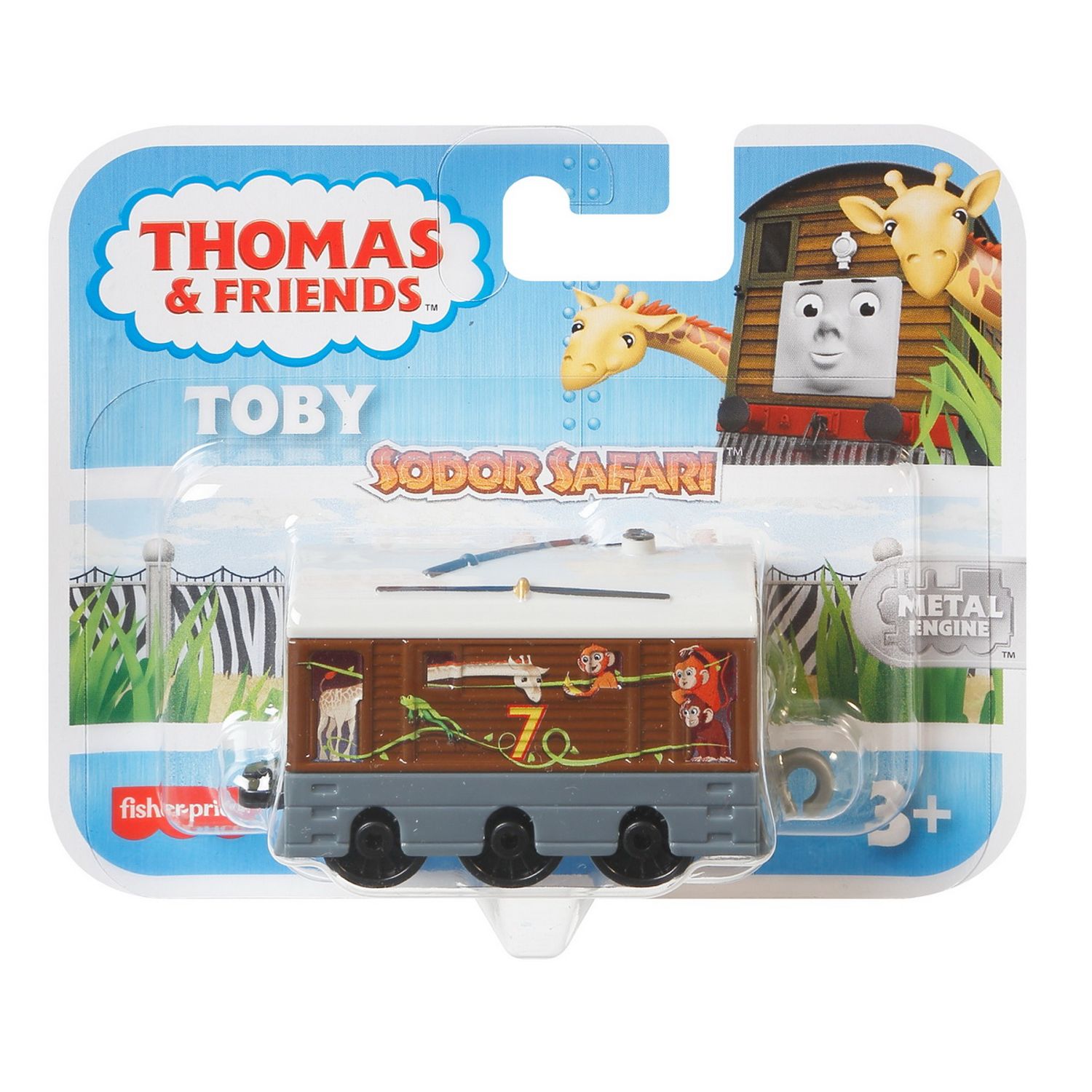 THOMAS LOCOMOTIVA DE IMPINS SAFARI TOBY fotografia produsului