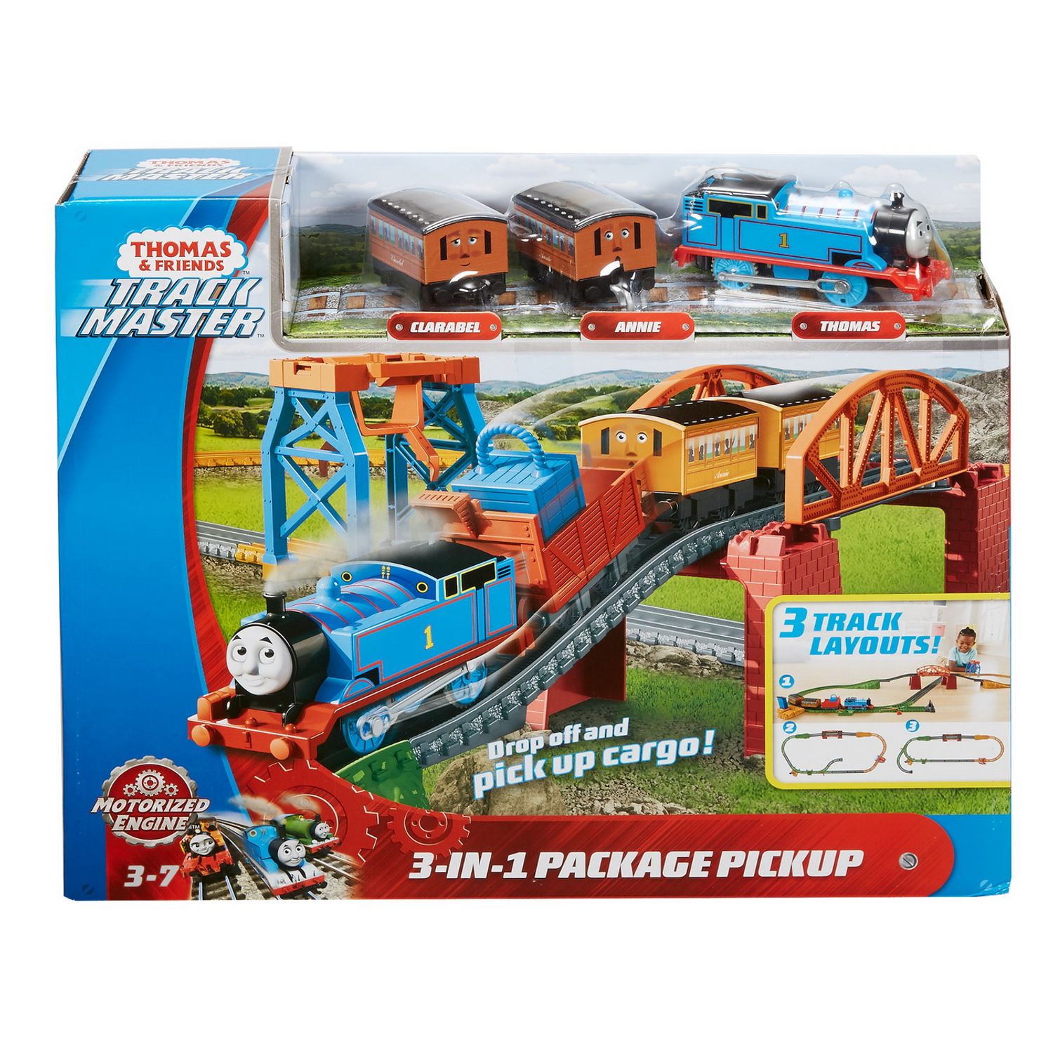 THOMAS SET MOTORIZAT 3IN1 fotografia produsului