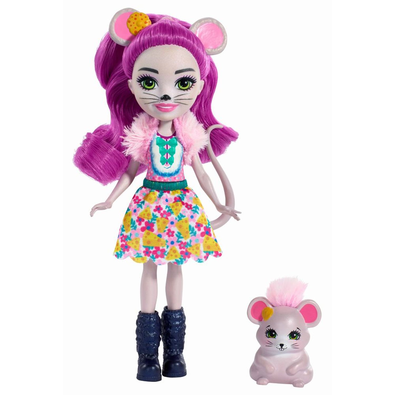 ENCHANTIMALS PAPUSA MAYLA MOUSE fotografia produsului View 2 L