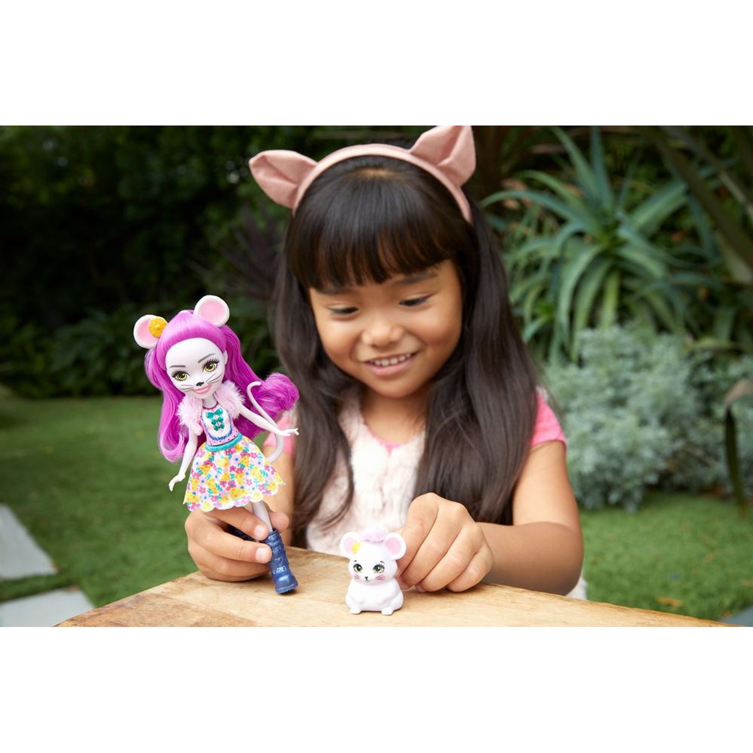 ENCHANTIMALS PAPUSA MAYLA MOUSE fotografia produsului View 7 L