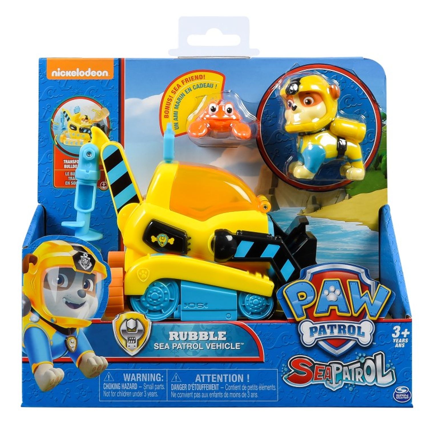 SET DE JOACA RUBBLE SI BULDOZERUL SEA PATROL fotografia produsului View 2 L