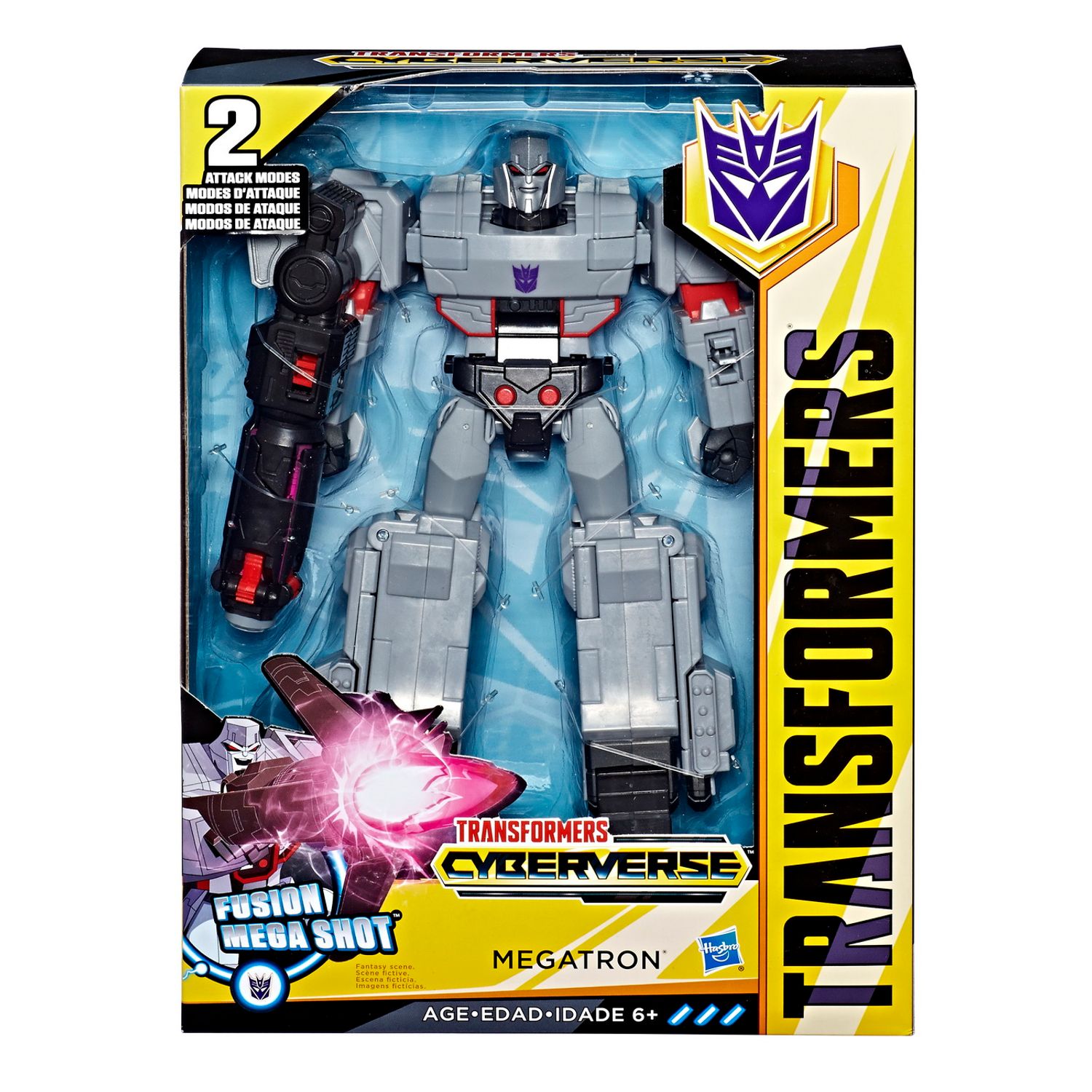 TRANSFORMERS ULTIMATE ROBOT MEGATRON FUSION MEGA SHOT fotografia produsului