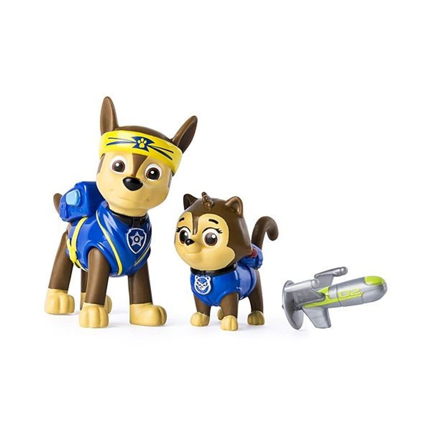 SET FIGURINE SPIN MASTER PAW PATROL PUP FU CHASE SI KITTY fotografia produsului