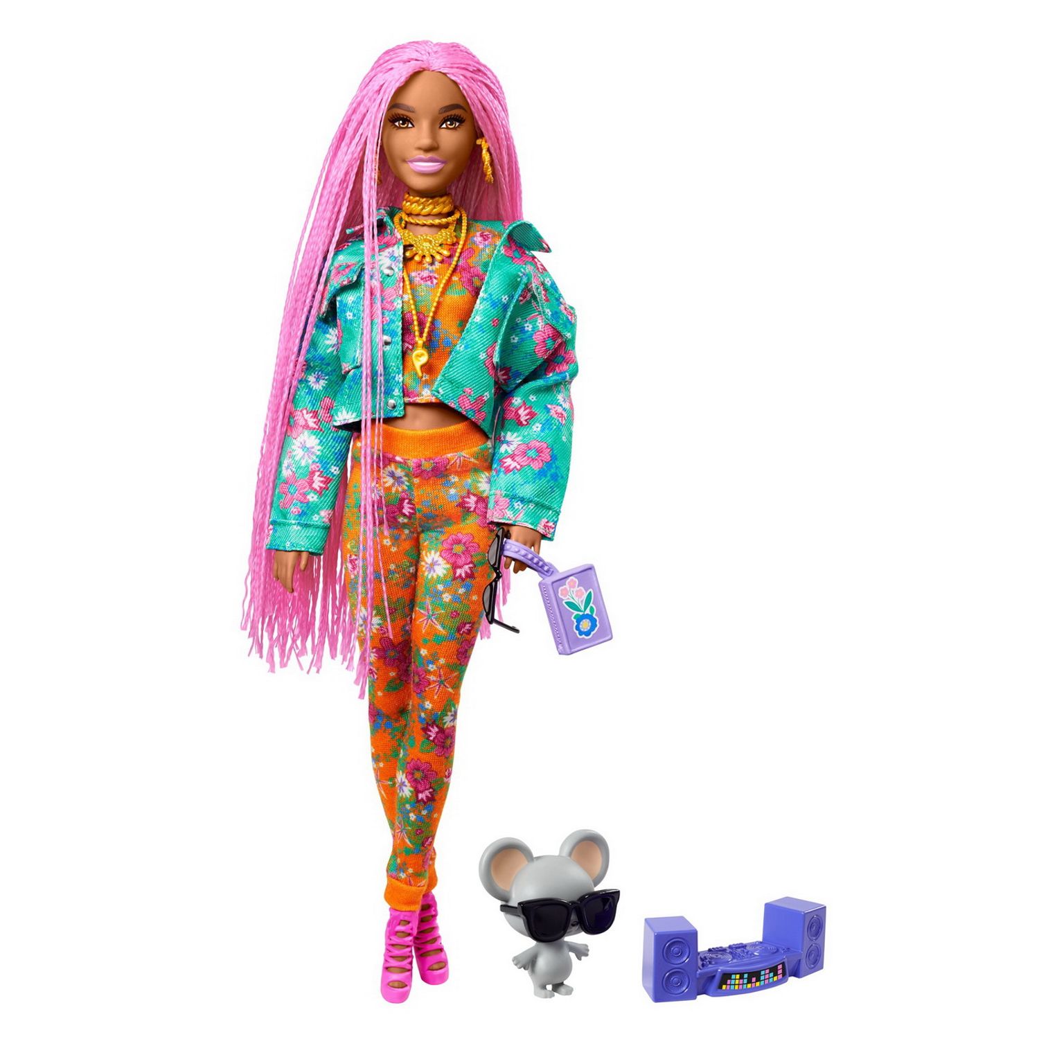 PAPUSA BARBIE EXTRA STYLE CODITE IMPLETITE fotografia produsului View 2 L