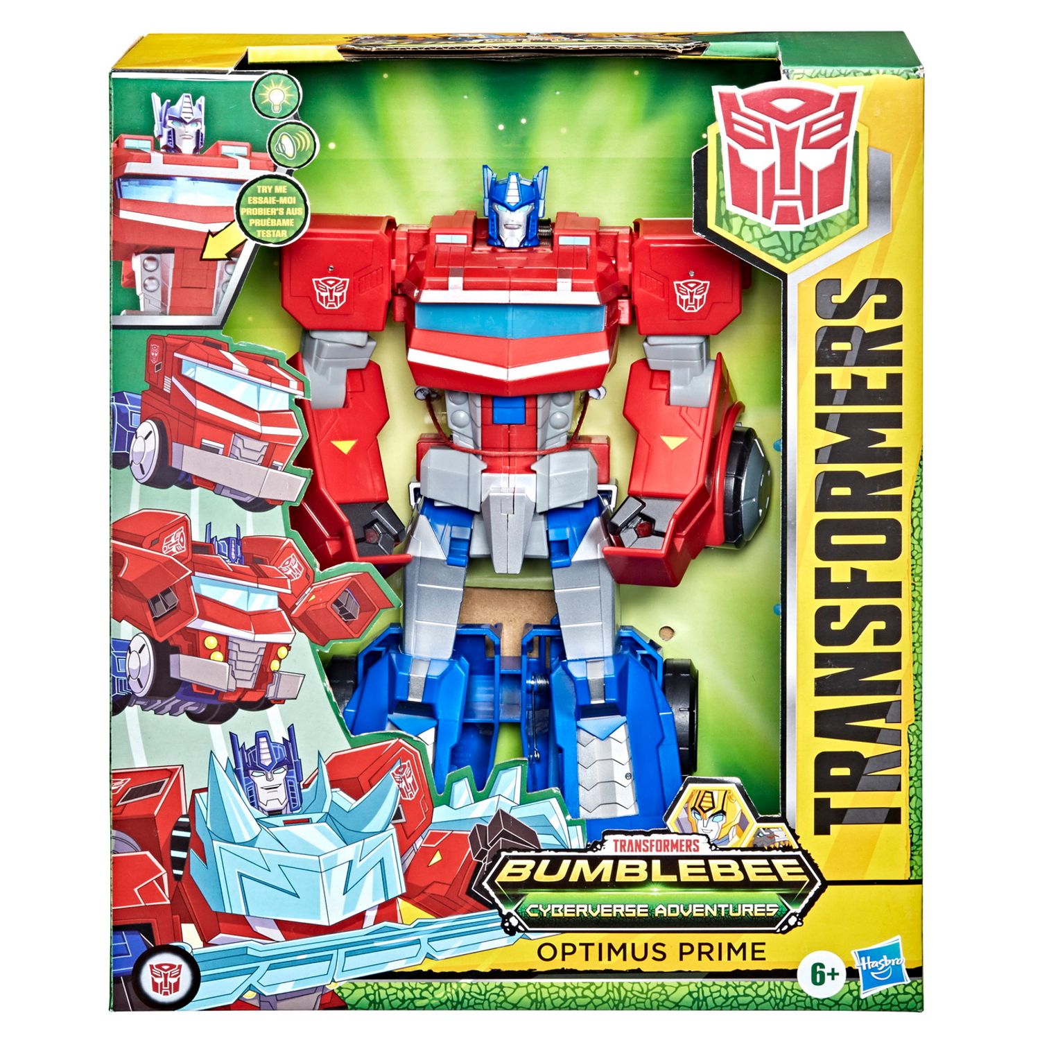 TRANSFORMERS CYBERVERSE FIGURINA OPTIMUS PRIME 25CM fotografia produsului