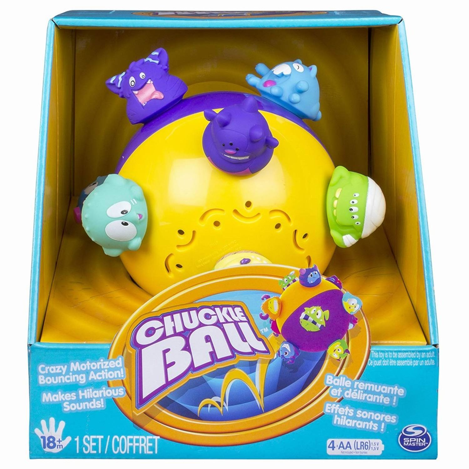MINGEA BEBE INTERACTIVA CHUCKLE BALL fotografia produsului