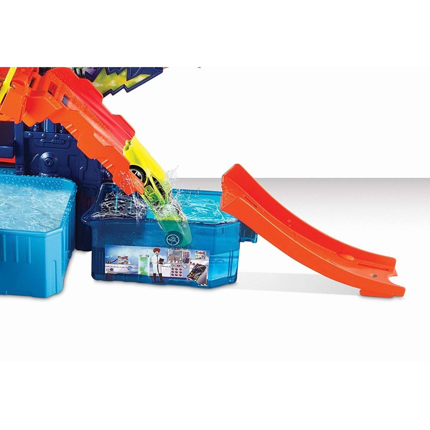 HOT WHEELS PLAYSET CULORI SCHIMBATOARE LABORATORUL STIINTIFIC fotografia produsului View 4 L