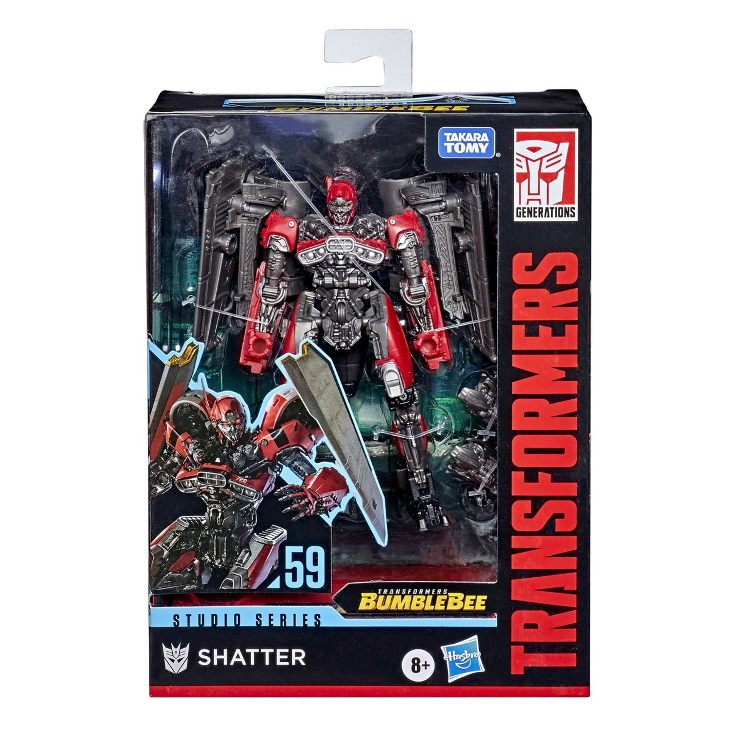 TRANSFORMERS GENERATIONS DELUXE ROBOT SHATTER fotografia produsului