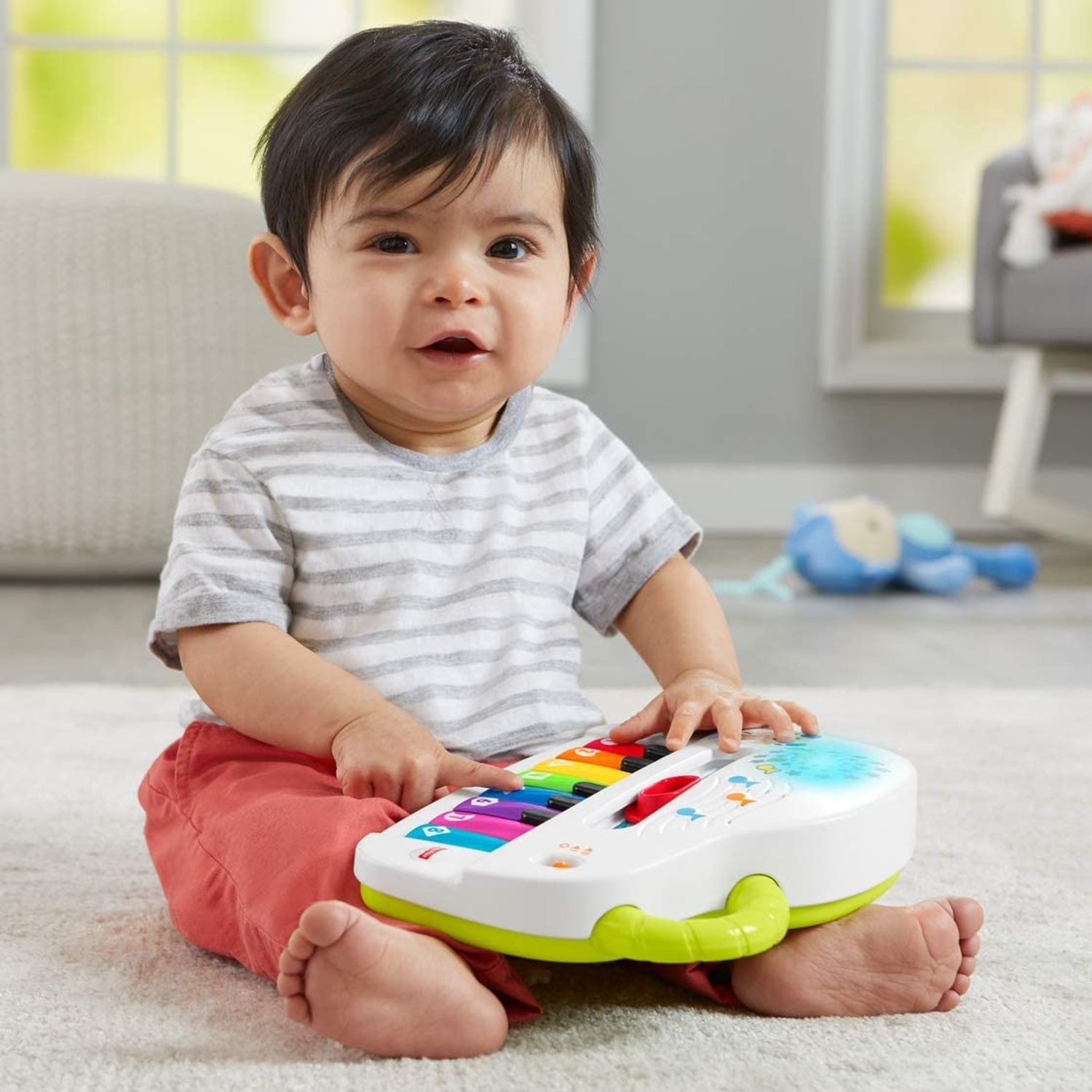 FISHER PRICE PIANUL INTERACTIV IN LIMBA ROMANA fotografia produsului View 3 L