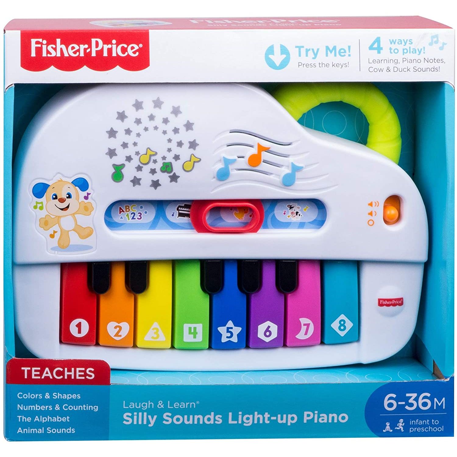 FISHER PRICE PIANUL INTERACTIV IN LIMBA ROMANA fotografia produsului