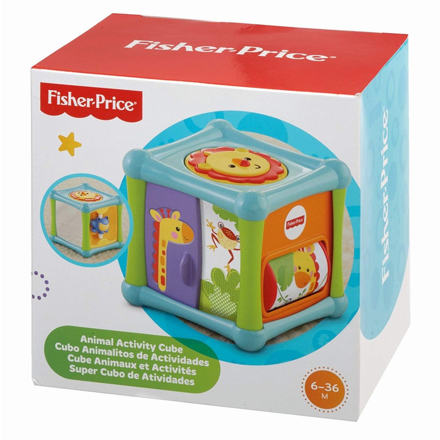 FISHER PRICE CUB CU ACTIVITATI ANIMALUTE fotografia produsului